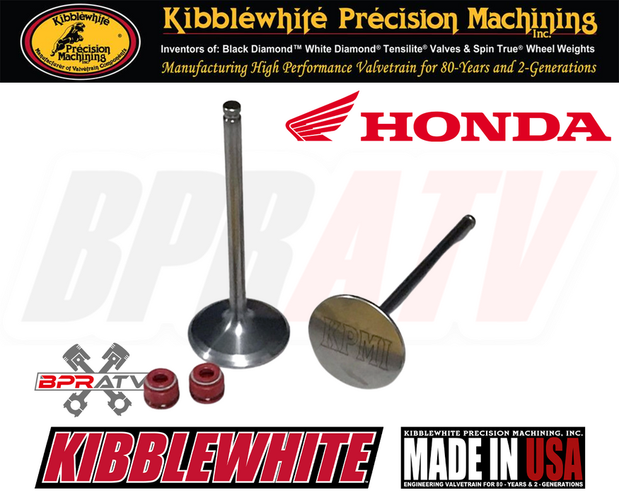 18-24 Honda CRF250R CRF 250R Kibblewhite Stainless INTAKE Valves Spring Kit Seal