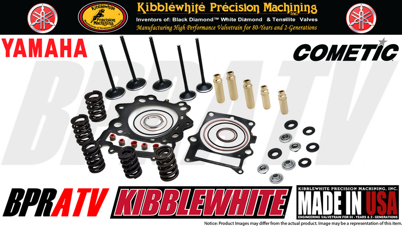 01-08 Yamaha 660 Kibblewhite Cylinder Head Service Kit Valves Guides Springs Set