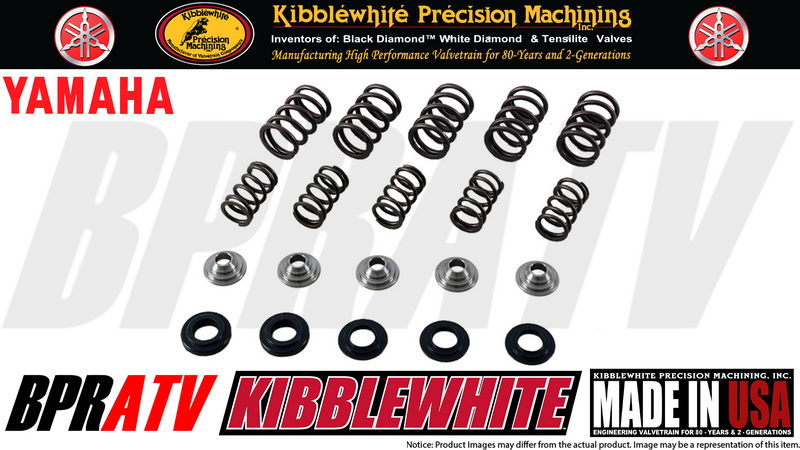 01-08 Yamaha 660 Kibblewhite Cylinder Head Service Kit Valves Guides Springs Set