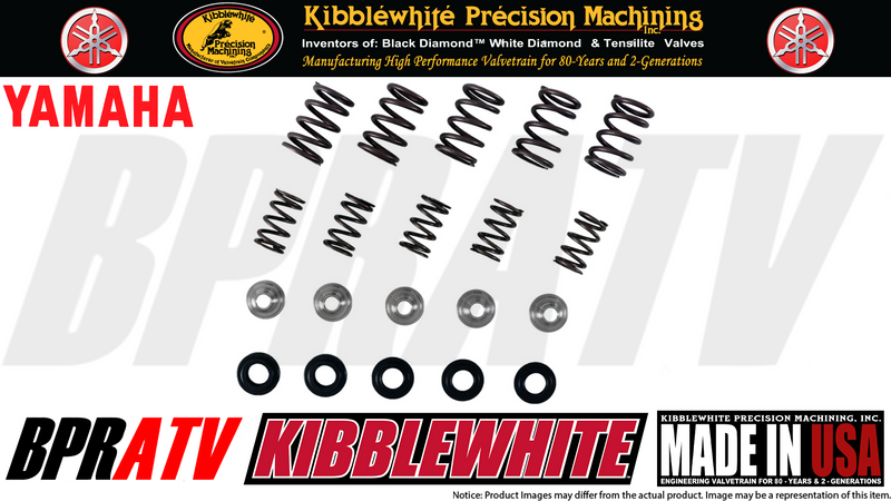 01-08 Yamaha 660 Kibblewhite Cylinder Head Service Kit Valves Guides Springs Set