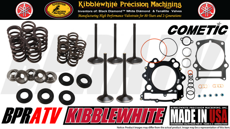 01-08 Yamaha 660 Kibblewhite Cylinder Head Service Kit Valves Guides Springs Set