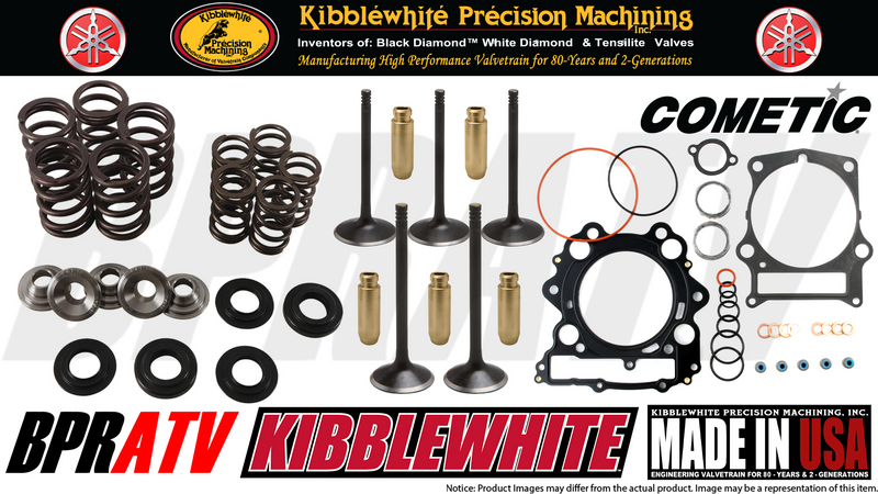 01-08 Yamaha 660 Kibblewhite Cylinder Head Service Kit Valves Guides Springs Set