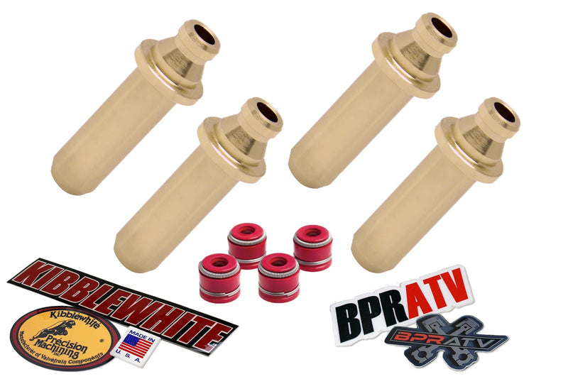 Polaris Predator 500 Kibblewhite Head Intake Exhaust Valve Guides & Viton Seals