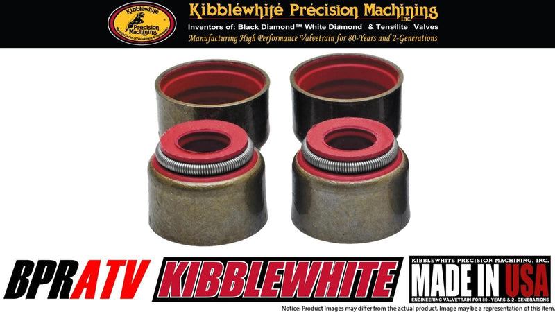 Polaris Predator 500 Kibblewhite Head Intake Exhaust Valve Guides & Viton Seals