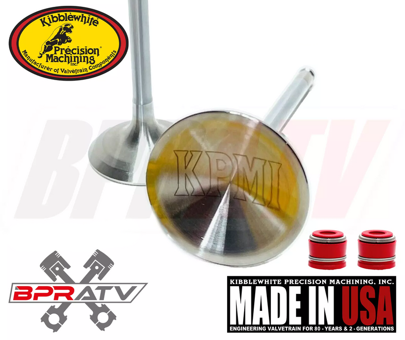 14-19 Yamaha YZ250FX YZ 250FX OEM Kibblewhite TITANIUM Intake Valves & RED Seals