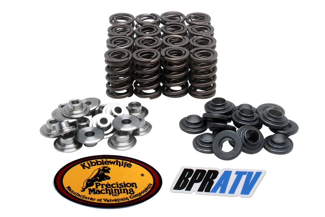 Kibblewhite Titanium Spring Kit RED Seals 93-98 Suzuki GSXR 1100W 93-95 GSXR750W