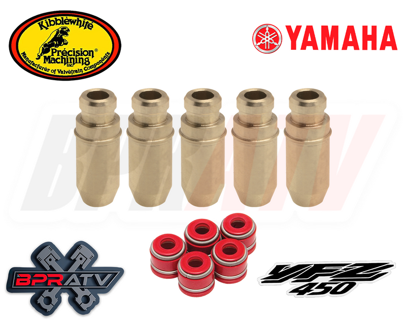 Yamaha YFZ450 YFZ 450 R X Kibblewhite Head Intake Exhaust Valve Guides Seals USA