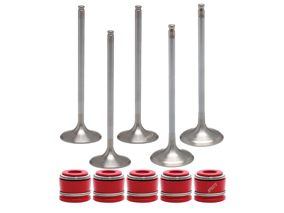 Yamaha YZ450F YZ 450F Stock Size Kibblewhite Intake Exhaust Valves RED Seals Kit