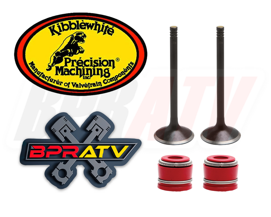 Honda CRF250R CRF 250R Kibblewhite Stainless Intake Valves Springs Kit Red Seals