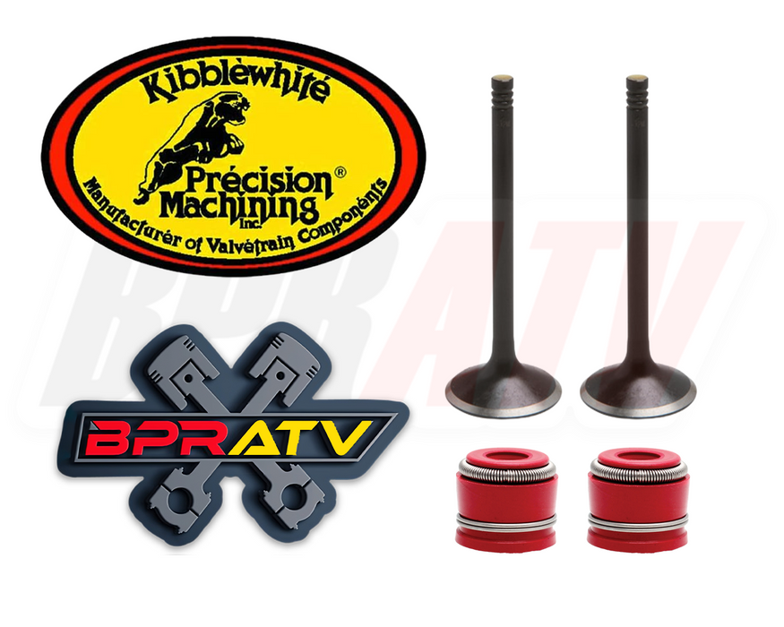 Honda CRF450R CRF 450R Kibblewhite Head Intake & Exhaust Valves RED Seals '09-12