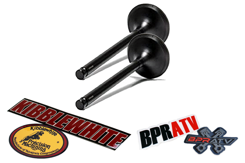 07-25 Honda CRF150R CRF 150R Kibblewhite Head Intake Valves RED Seals Set Pair