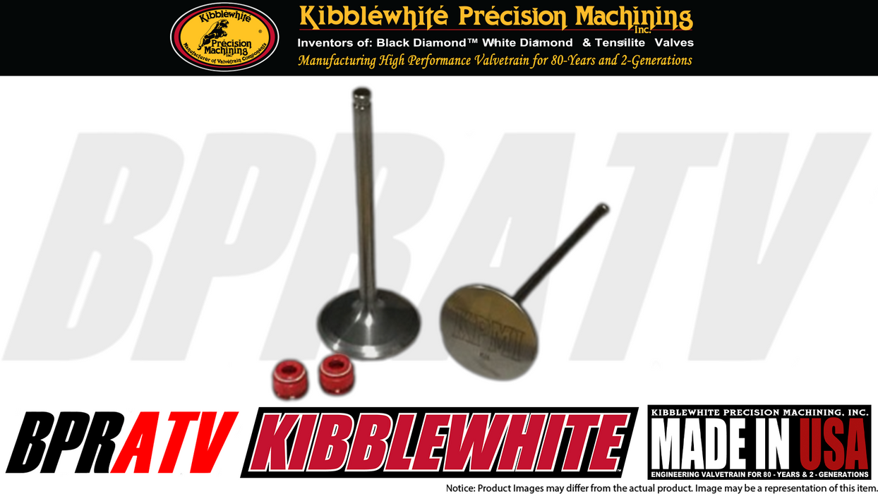 Yamaha YZ250FX YZ 250FX Kibblewhite Intake Valves Valve Kit KPMI Red Seals 20-23