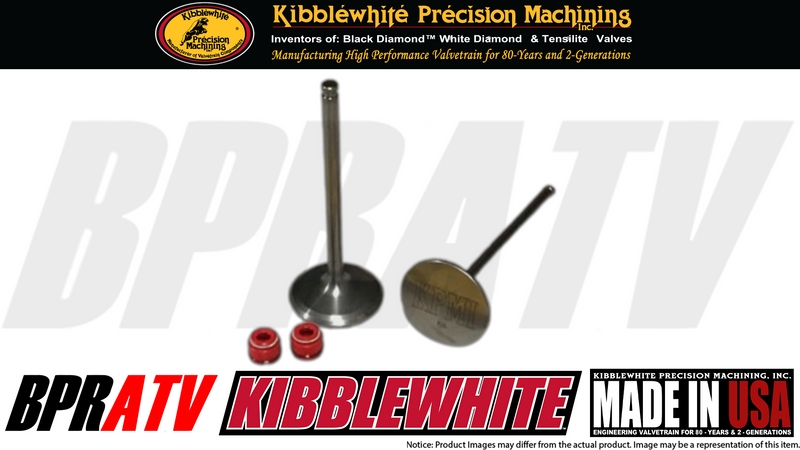 Yamaha WR250F WR 250F Kibblewhite Intake Valves Valve Kit Red Viton Seals '19-24