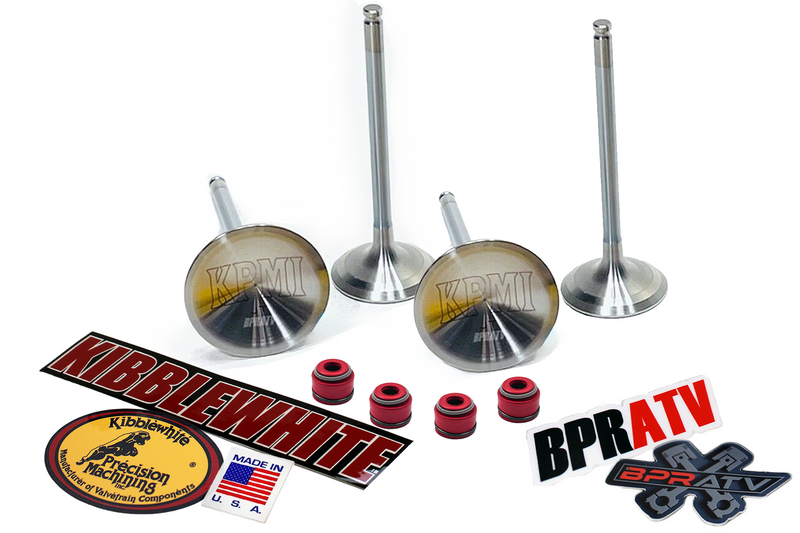 Yamaha YZ250F WR250F Kibblewhite Titanium Intake Exhaust Valves RED Viton Seals!