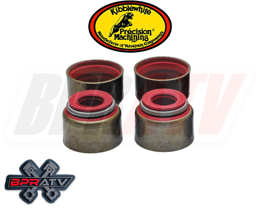 Polaris Predator 500 Outlaw 500 Kibblewhite Red Viton Valve Stem Guide Seals (4)