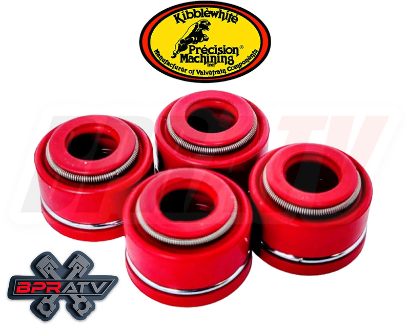 Honda TRX700 TRX700XX TRX 700 XX Kibblewhite Red Viton Valve Seals Set of 4 Four