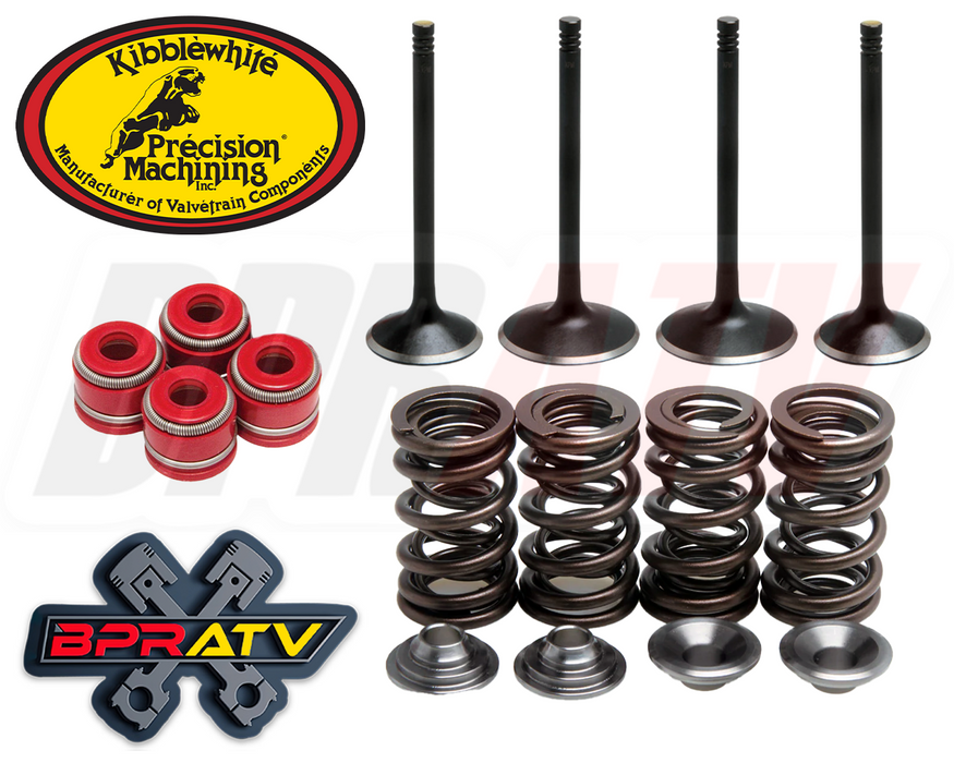 86-95 Honda XR250R XR 250 KIBBLEWHITE Intake Exhaust Valves Spring Kit RED Seals