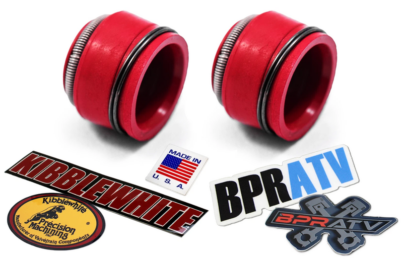 Honda TRX 400EX 400X XR400R Valve Keepers Cotters Kit with Red Kibblewhite Seals