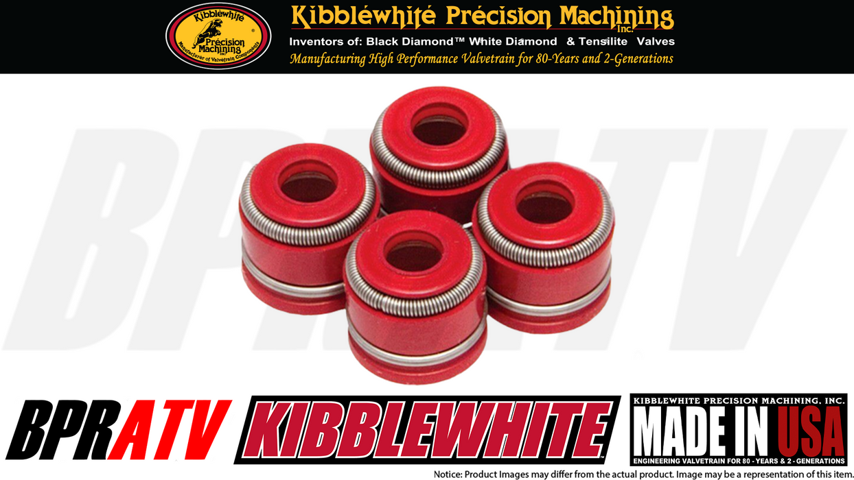 2006+ Honda TRX450R TRX 450R Kibblewhite Titanium Valves Springs Spring Seal Kit