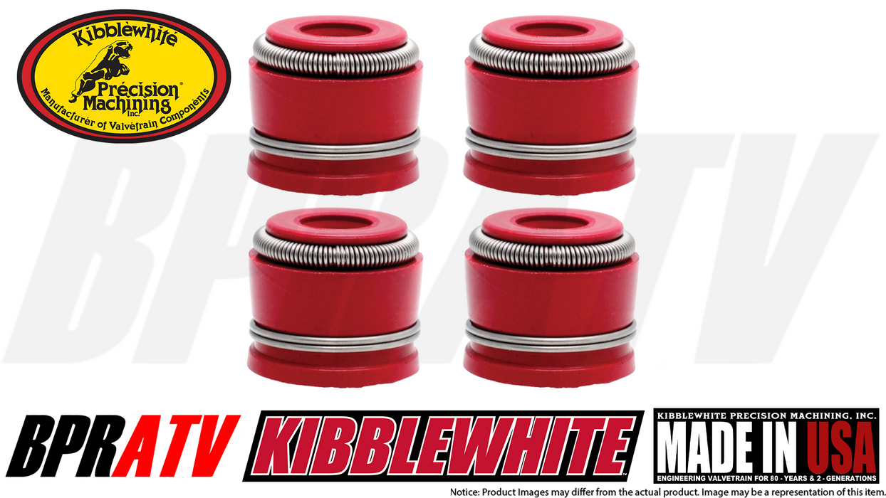 Suzuki LTZ400 LTZ 400 LT-Z Kibblewhite Viton Valve Stem Seals Seal Set of 4 Four