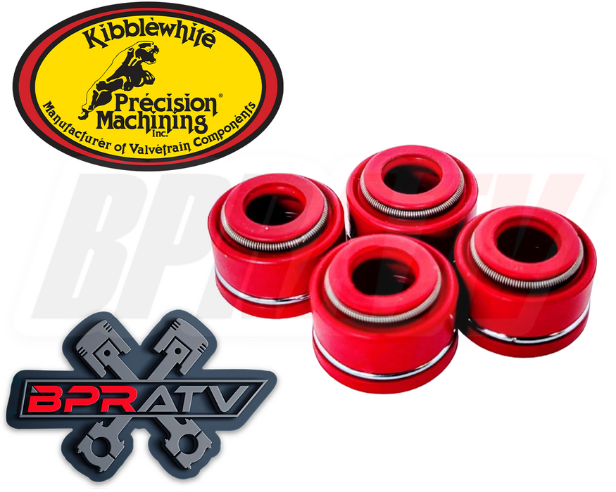 Kawasaki KFX400 KFX 400 Kibblewhite Viton Valve Stem Seals Seal Set of 4 Four