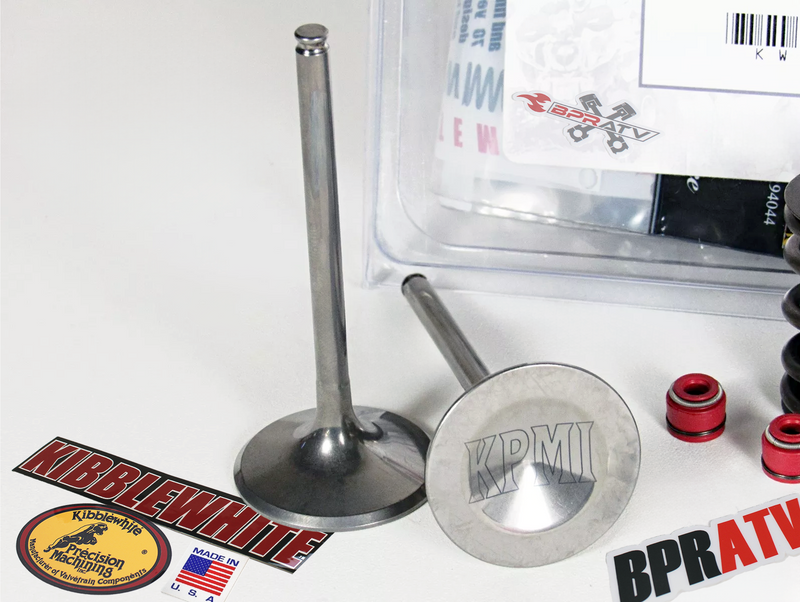 Yamaha WR450F WR 450F Kibblewhite TITANIUM Intake Exhaust Valves KPMI RED Seals