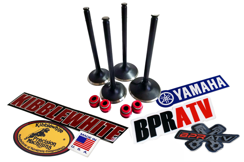 YZ450FX WR450F Kibblewhite Black Diamond Valves 2016-2021 OEM Standard Kit All 4