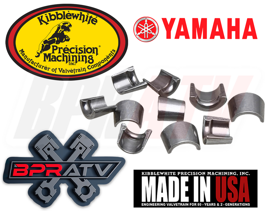 Yamaha Grizzly 700 YFM700 Intake Exhaust Valve Kit KIBBLEWHITE Red Seals Keepers