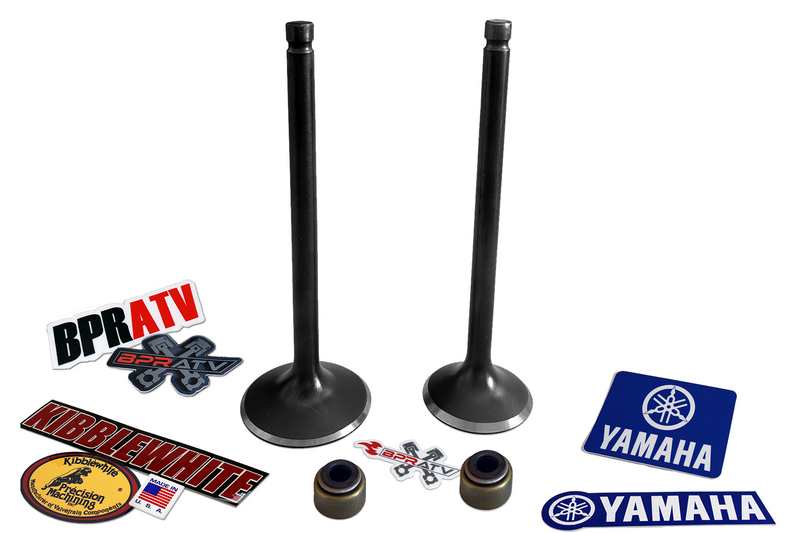 Yamaha Raptor Warrior Wolverine Grizzly 350 Kibblewhite Intake & Exhaust Valves!