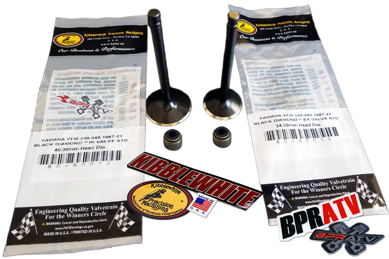 Yamaha Grizzly 350 OEM Stock Replacement Kibblewhite Intake Exhaust Valves 07-14