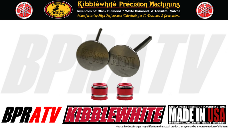 Yamaha WR250F WR 250F Kibblewhite Intake Valves Valve Kit Red Viton Seals '19-24