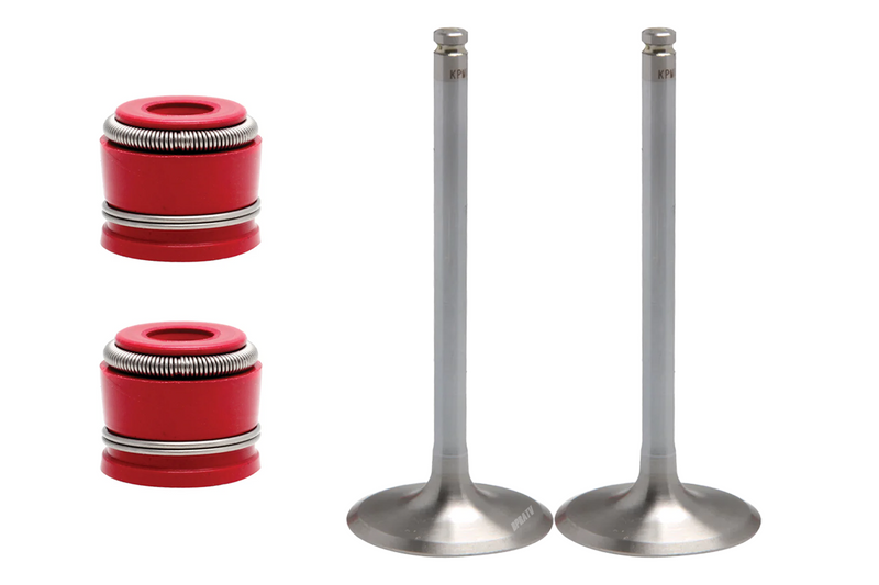 Kibblewhite CRF450R 2013-2016 Titanium Intake Valve Set OEM Upgrade KP RED Seals