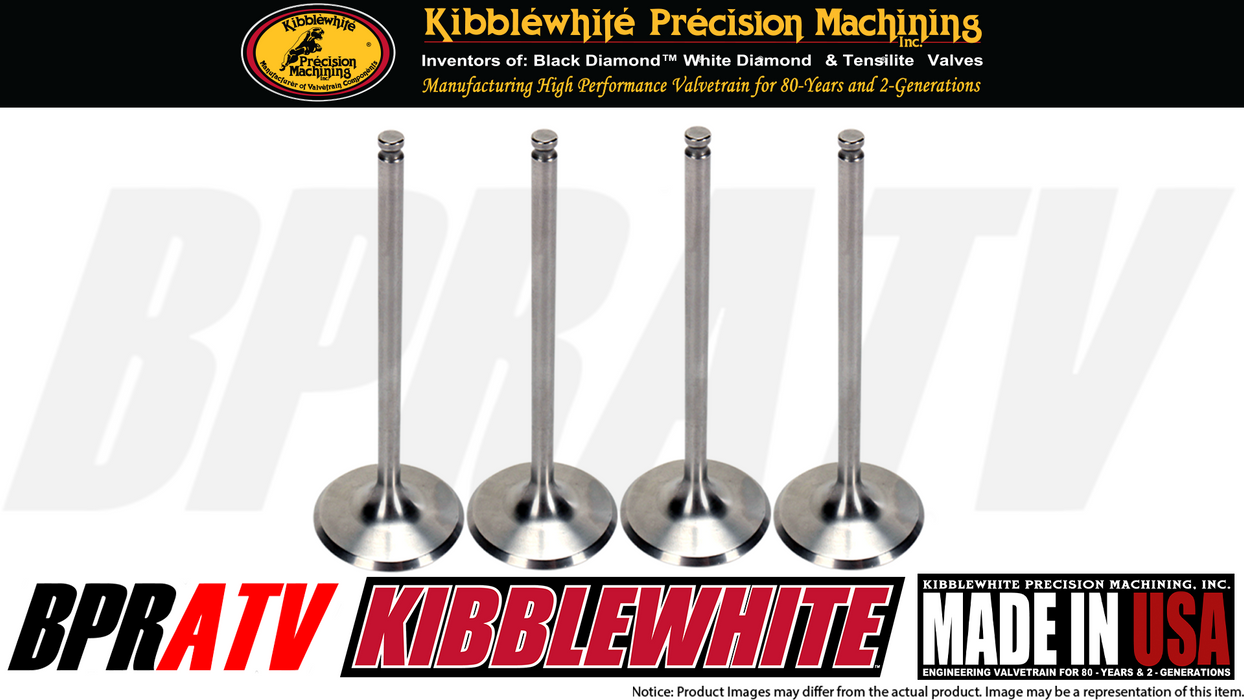 Polaris RZR RS1 Kibblewhite Precision Valve Kit Intake Exhaust Valves 2018-2022