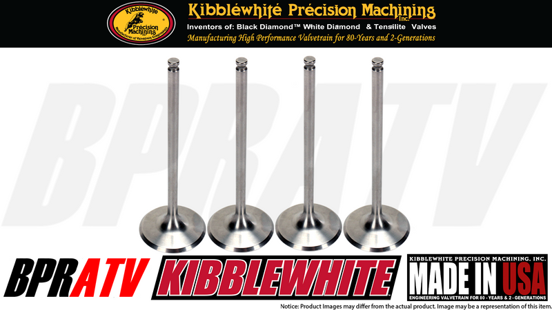 21-22 Kawasaki KX250X KX 250X Kibblewhite Head Intake & Exhaust Valves Red Seals