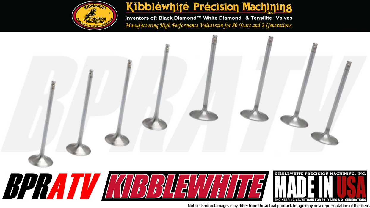 Kibblewhite Precision Valve Kit Turbo Polaris® RZR Turbo XP Turbo (S) 2016-2024