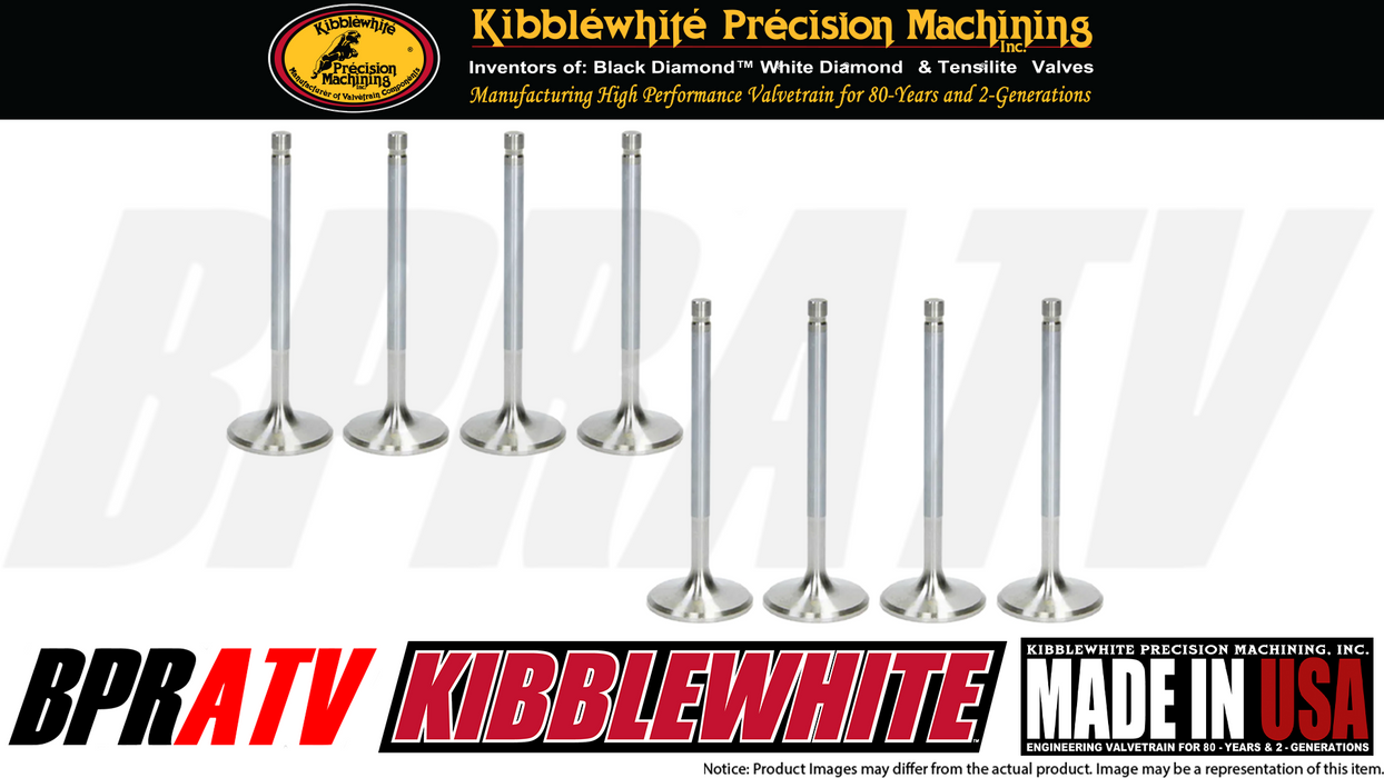 Polaris General 1000 XP1000 Kibblewhite Precision Valve Kit Intake Exhaust 18-24