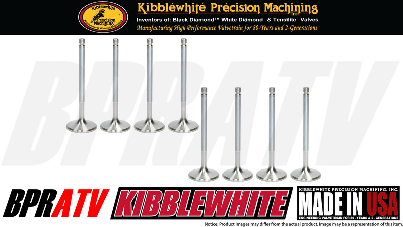 Polaris RZR RS1 Kibblewhite Precision Valve Kit Intake Exhaust Valves RED Seals