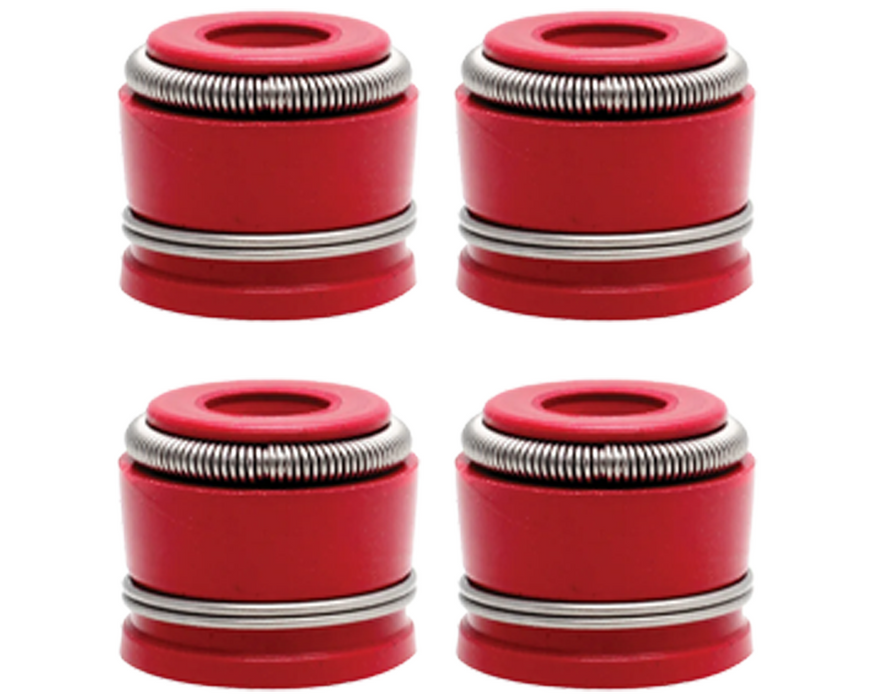 Polaris Sawtooth 200 Kibblewhite RED Viton Valve Stem Seals Seal (Set of TWO 2)