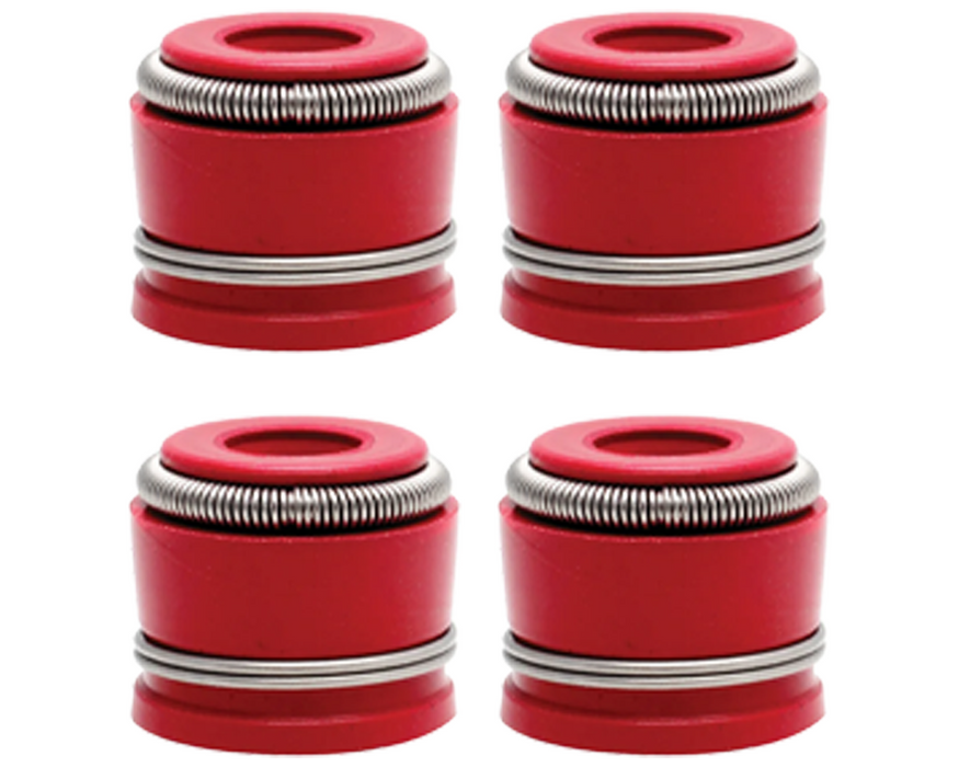 98-02 Yamaha YZ426F YZ 400F Kibblewhite RED Viton Valve Stem Seals Seal Set of 5