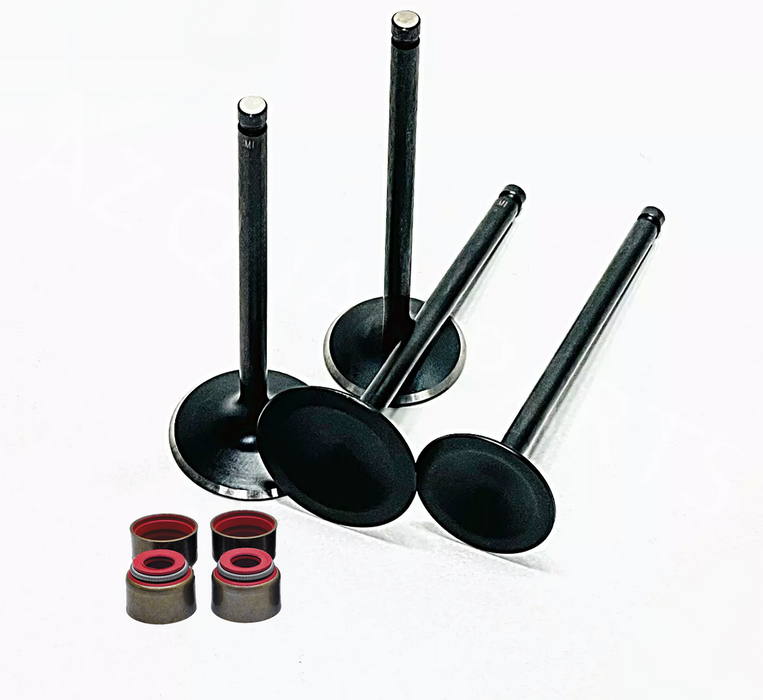 Honda CRF450R CRF 450R Kibblewhite Head Intake & Exhaust Valves RED Seals '09-12