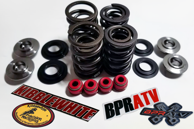Kibblewhite Titanium Valve Spring Kit 1990-1999 Suzuki DR250 DR350 SE +Red Seals