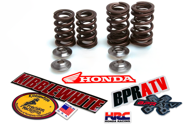 Kibblewhite Valve Spring Kit ATC350X 1985 1986 Red Seals Titanium Retainers USA