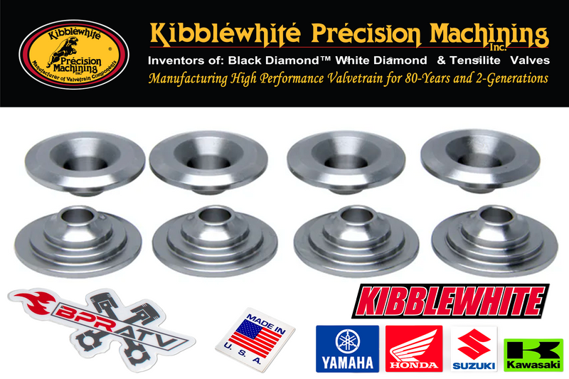 Honda ATC350X 1985 1986 Kibblewhite Valve Spring Kit + Titanium Retainers Racing