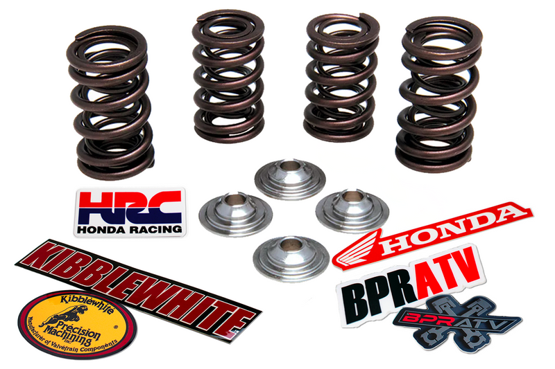 Kibblewhite Racing Valve Spring Kit ATC 350X '85-86 Titanium Retainers USA Made