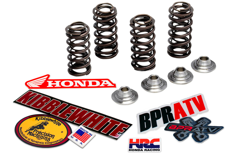 Honda ATC350X 1985 1986 Kibblewhite Valve Spring Kit + Titanium Retainers Racing