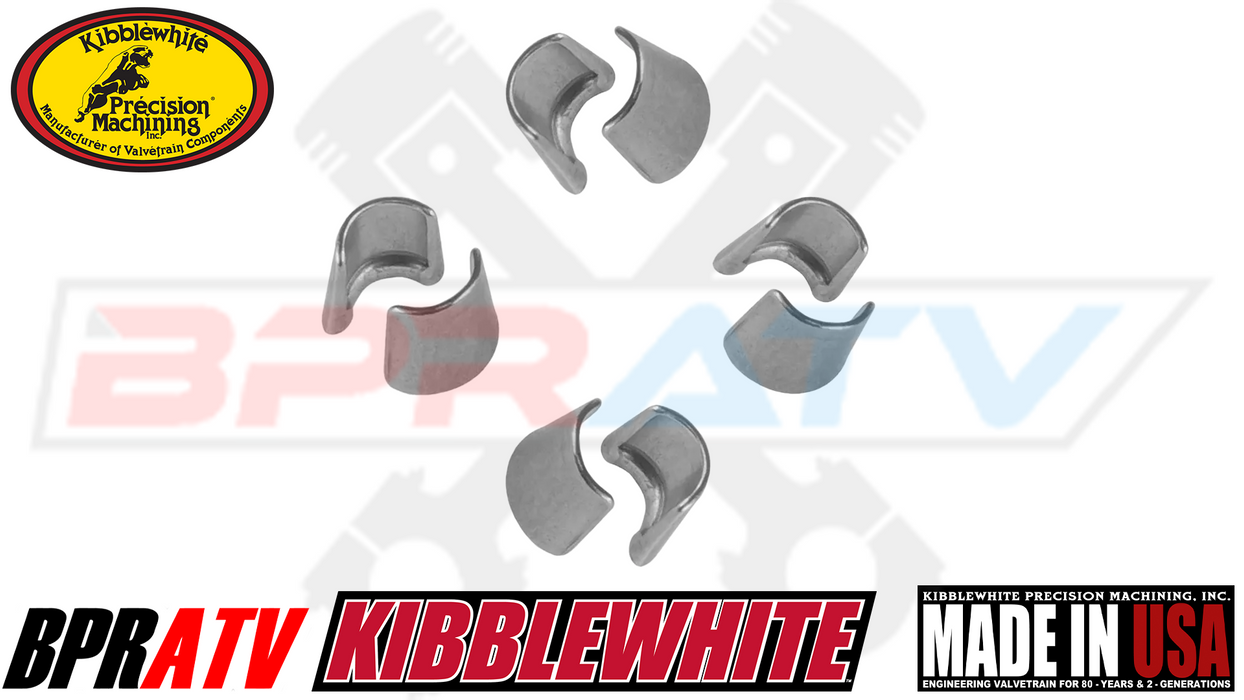 Kibblewhite HT Steel Valve Keepers Kit OEM Head Guide Rebuild Yamaha YXZ1000R