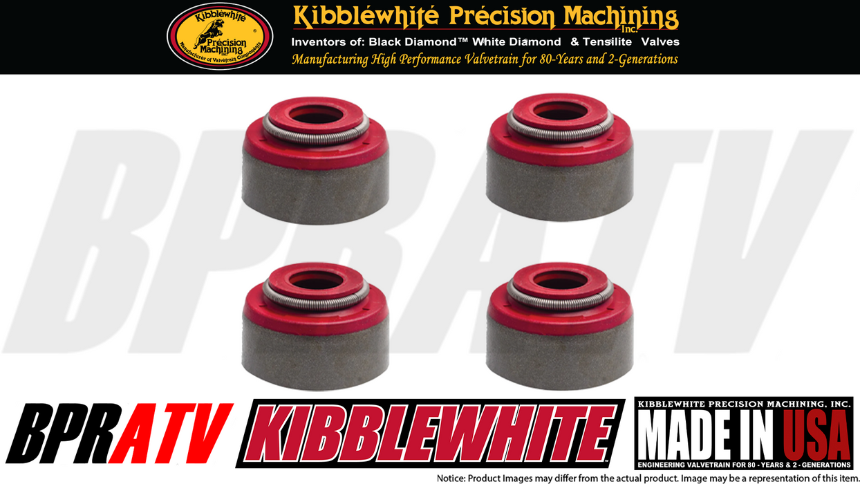 16-22 KTM 350 XC-F SX-F XCF SXF Kibblewhite Titanium Valve Spring Kit RED Seals