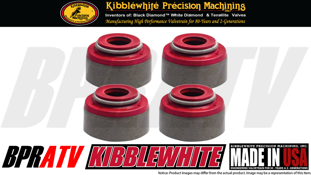 16-22 KTM 350 SX-F SXF 350 Kibblewhite Titanium Valves Spring Kit RED Stem Seals