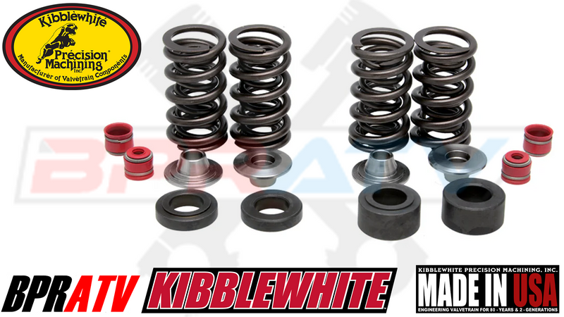 16 17 Honda CRF250R CRF 250R Kibblewhite Valve Valves TITANIUM Springs Seals Kit