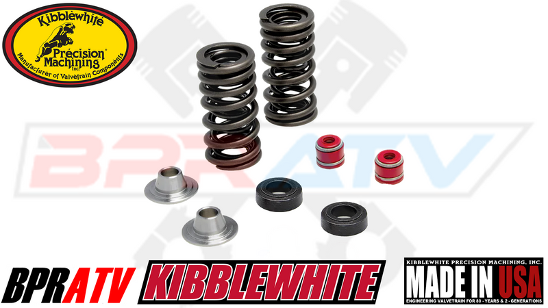 Kibblewhite Titanium Valve Spring Kit 1990-1999 Suzuki DR250 DR350 SE +Red Seals